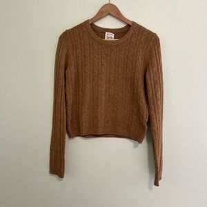 Hippie Rose Cable Knit Sweater